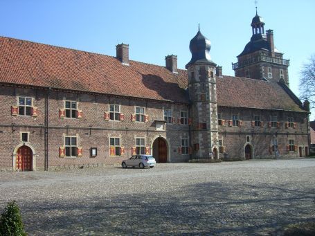 Raesfeld : Schloss Raesfeld, Innenhofseite der Vorburg